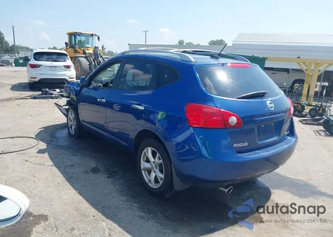 2010 Nissan Rogue S/Sl/Krom из США, поврежденный, VIN JN8AS5MV4AW116449